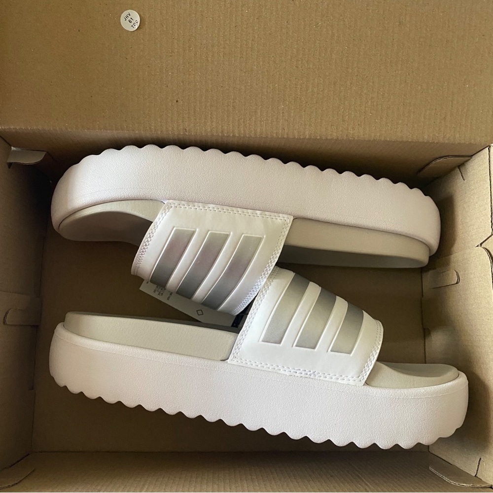 ADIDAS Adilette Platform Slides | Size 9 | Women